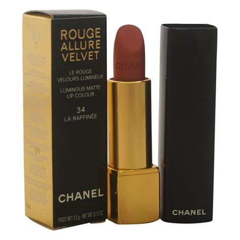 chanel rouge allure velvet no 34|More.